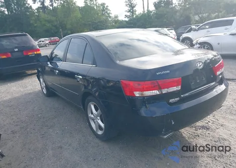 2006 Hyundai Sonata Gls V6/Lx V6 z USA, uszkodzony, nr VIN 5NPEU46F16H039849